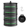 thumbnail image 1 of Estante colgante de malla para hierbas, iPower, 4 capas, 60 cm, con cremallera, 1 of 5
