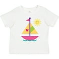 thumbnail image 3 of Inktastic Sailboat Girls Sailing Girls Toddler T-Shirt, 3 of 5