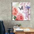 thumbnail image 6 of Epic Graffiti 'Boho Bouquet  XV' by James Wiens, Canvas Wall Art, 37"x37", 6 of 8
