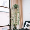 thumbnail image 6 of QCQHDU 1 Pack Artificial Hanging Potted Plants, Fake Hanging Plants Eucalyptus with Pot for Home Living Room Decor Indoor, 6 of 6