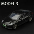 thumbnail image 3 of 2024 NEW 1:32 FOR TESLA Model 3 Alloy Model Car Toy Diecasts Metal Casting Sound and Light Car Toys Vehicle, 3 of 9