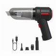 thumbnail image 1 of 3 en 1 Souffleur d'air sans fil portable Air Duster Mini 9000Pa sans fil voiture PC clavier aspirateur portable noir, 1 of 5