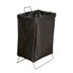 thumbnail image 1 of Cesto de ropa impermeable, grande, con asa de metal, plegable, para guardar juguetes, ropa, ropa, baño y sala de estar., 1 of 2