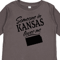 thumbnail image 4 of Inktastic Someone in Kansas Loves Me Boys or Girls Long Sleeve Toddler T-Shirt, 4 of 5