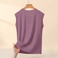 thumbnail image 6 of GUACER Women's Modal Round Neck Tank Tops, Sleeveless Casual Vest, Soft Breathable Undershirt for Summer, 6 of 6