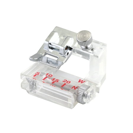 Adjustable Bias Binder Foot - Adjustable Bias Binder Presser Foot Sewing Machine Attachment Accessory for Low Shank Singer Janome