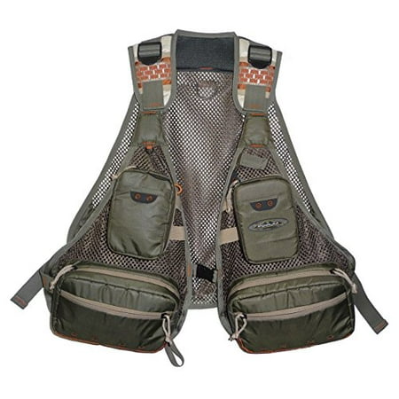 North Star Sports Sandy Point 11 Pocket Deluxe Mesh Fishing Vest,