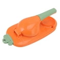 thumbnail image 3 of Dumpling Maker, Manual Dough Presser Multi Uses Time Saving  For Home For Restaurant Orange,Pink,Yellow,Green, 3 of 8