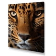 thumbnail image 2 of Designart "Brown Leopard Textures Of " Animals Wall Decor, 2 of 5