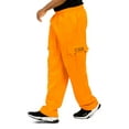 thumbnail image 4 of G-Style USA Men's Heavyweight Fleece Lounge Cargo Sweatpants, Up to 6XL, 4 of 5