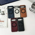 thumbnail image 5 of Dteck Magnetic Case for Google Pixel 10/10 Pro, Leather 360 Degree Rotatable Ring Stand Kickstand Rugged Shockproof Phone Cover for Google Pixel 10/10 Pro,Black, 5 of 5