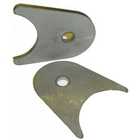 - Tabs, 0.25 In. Thick, 0.56 In. Hole, 1.5 Radius