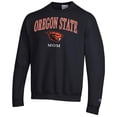 thumbnail image 2 of Women's Champion  Black Oregon State Beavers Arch Mom Eco Powerblend Sweatshirt, 2 of 3