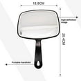 thumbnail image 2 of 2pcs Hand Mirror Handheld Mirror Big Mirrors, 2 of 5
