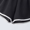 thumbnail image 7 of Unisex Kids Solid Athletic Shorts, White Binding Elastic Waist Summer Beach Sports Shorts for Boys Girls 2â12 Years, 7 of 7