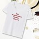 thumbnail image 1 of Camiseta para mujer con cuello redondo y ajuste regular, camiseta básica suave para viajes con mochila S, 1 of 10