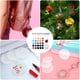 thumbnail image 4 of 195 discos acrílicos transparentes y anillos para llavero para manualidades, acrílico transparente 195pcs, 4 of 8