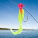 thumbnail image 3 of Soft Bait T-tail Fishing Small T-tail 1g-4g Lead Head Hook Tail Tail Thread Soft Worm Fake Bait, 3 of 6