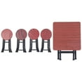thumbnail image 4 of Mesa plegable de casa de muñecas NikouMX Taburete de mesa de casa de muñecas, 4 of 8