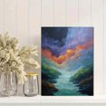 thumbnail image 2 of Dramatic Abstract Cloud River Canvas Print, Wall Art for Living Room Bedroom Office Hotel Hallway Entryway, 2 of 8
