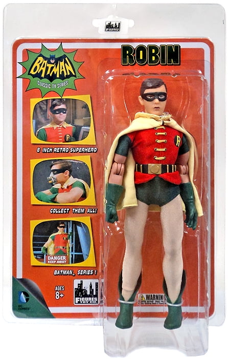 Batman Classic TV Series 1 Batman/Robin/Riddler/Joker 8" Figures Toy Co full set 
