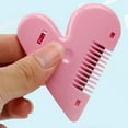thumbnail image 6 of Sardfxul Hair Cutting Comb With Blade Bangs Hair Trimmer Pubic Hair Remover for Razor Trimming Tools Heart Shape Thinning Hair Cu, 6 of 10