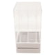 thumbnail image 3 of Organizador de pendientes Jadeshay acrílico transparente 5 Cajones, 3 of 8