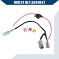 thumbnail image 4 of Unique Bargains 1 Set 12 Volt Power Adapter Wiring Harness Switch Connector Plug W/ Fuse for Chrysler for Dodge for Ram, 4 of 7