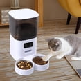 thumbnail image 1 of BELOVING Distributeur Automatique de Nourriture pour Animaux de Compagnie Premium Distributeur de Nourriture pour Chats Petits Animaux Chiot Bol Double, 1 of 10