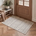 thumbnail image 2 of GENIMO 8'x10' Area Rug for Living Room, Washable Non Slip Soft Vintage Boho Rug for Bedroom Dining Room Home Office, Dusty Blue, 2 of 7