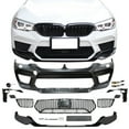 thumbnail image 2 of Ikon Motorsports Compatible with 17-20 BMW G30 to M5 Style Conversion Kit Front Rear Bumper Fender Side Sill, 2 of 7