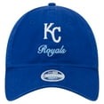 thumbnail image 2 of Women's-New Era  Royal Kansas City Royals Preppy Team 9TWENTY Adjustable Hat, 2 of 6
