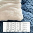 thumbnail image 5 of 1pc Premium Plush Thick Blanket Warm Winter And Autumn Comforter with Soft 100% Microfiber Fill Light Beige-Friendly Polyester Fabric Ideal for Bedrooms And Hotel Rooms (Excludes Pillowcase), Blanket, 5 of 5