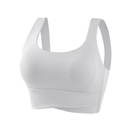 Jamicy Sports Bras for Women Gift for Mother High Support Push Up Sport Bra Workout Built In Bra Scoop Neck U Back Yoga Sports Bra