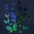 thumbnail image 3 of CafePress - Butterflies T Shirt - Women's Traditional Fit Dark T-Shirt, 3 of 4