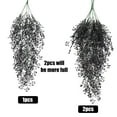 thumbnail image 5 of zhmrfg Simulation Admiralty Willows Hanging Plants, 31.5in Artificial Greenery, Faux Flower Vines for Wedding, Garden, Home Decor, Balcony, Patio, and Porch Decoration, 5 of 9