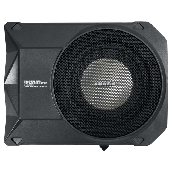 Subwoofer Audiobahn Amplificado 10 con Control Remoto ABASS10 PRO