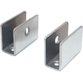 thumbnail image 3 of Soportes para estantes de vidrio de acero inoxidable, 8 abrazaderas ajustables para estantes de vidrio de 6 a 10 mm, soporte para montaje en pared, 3 of 4