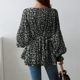 thumbnail image 5 of ZANZEA Womens Tops Shirts Cuff Puff Sleeve Korean Casual Cable Blouses, 5 of 5