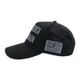 MAGA Hat 2024 America Great Trump Black Hat USA Embroidered Adjustable