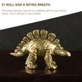 thumbnail image 2 of Shisuyan Figurine Dinosaure Rétro Dorée Lot de 1 1.4x0.6x0.9in, 2 of 8