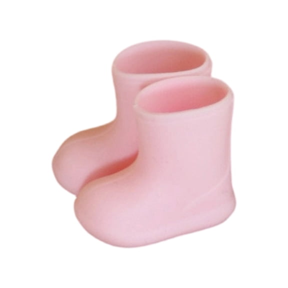 Sinyiin Waterproof Doll Shoes 1/12 OB11 Miniature Fashion Boot Photo Props