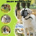 Xinwennn Dog Muzzle Soft Mesh Muzzle For Small Medium Large Sized Dogs