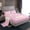 Pink L, variant on Feelyou Fashion Pink Stripes Twin Sheet Sets for Teen, Initial M Letter Twin Fitted Sheet, Cute Princess Cartoon Flat Sheet, Breathable Home Decor, 3pcs