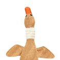 thumbnail image 2 of Para Ganso Juguete Chirriante Masticar Cachorros Peluche (marrón Claro), 2 of 3