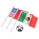 thumbnail image 4 of Juego de banderas de mesa en miniatura de EE. UU., Canadá y México: decoración de escritorio, pancarta de oficina con soporte de acero inoxidable para reuniones y eventos internacionales., 4 of 5