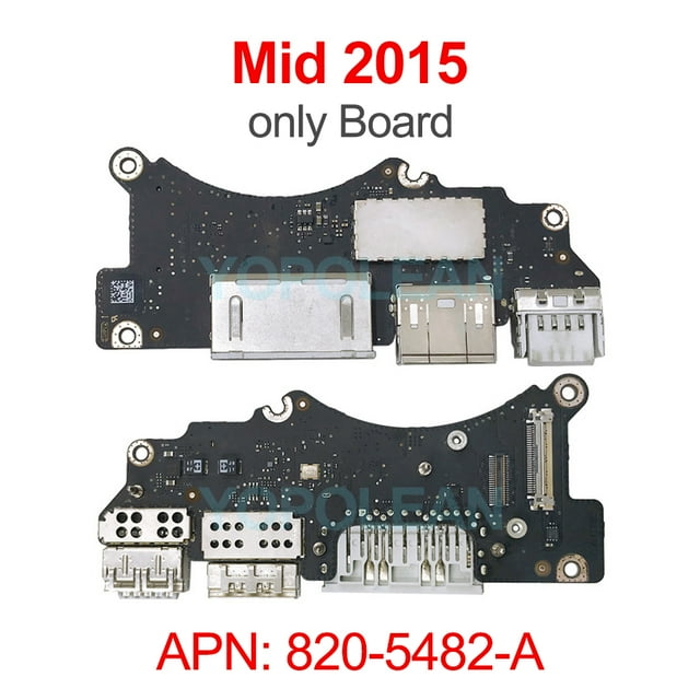 Original Laptop I/O USB SD Card Reader Board For MacBook Pro Retina 15" A1398 Usb io board 2012 2013 2014 2015 Years 2015 only Board