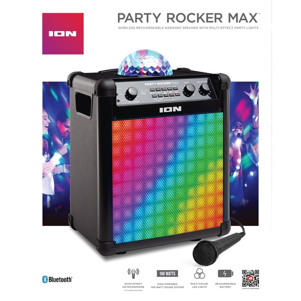 ION Audio Party Rocker™ Max Wireless Rechargeable Bluetooth
