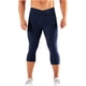 thumbnail image 2 of Ceisia Men's High-Waisted Yoga Leggings, Solid Color Elastic for Fitness Running & Gift Cycling Activities, 2 of 7