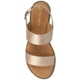 thumbnail image 5 of Journee Womens Lavine Multi Strap Flat Sandals, 5 of 9